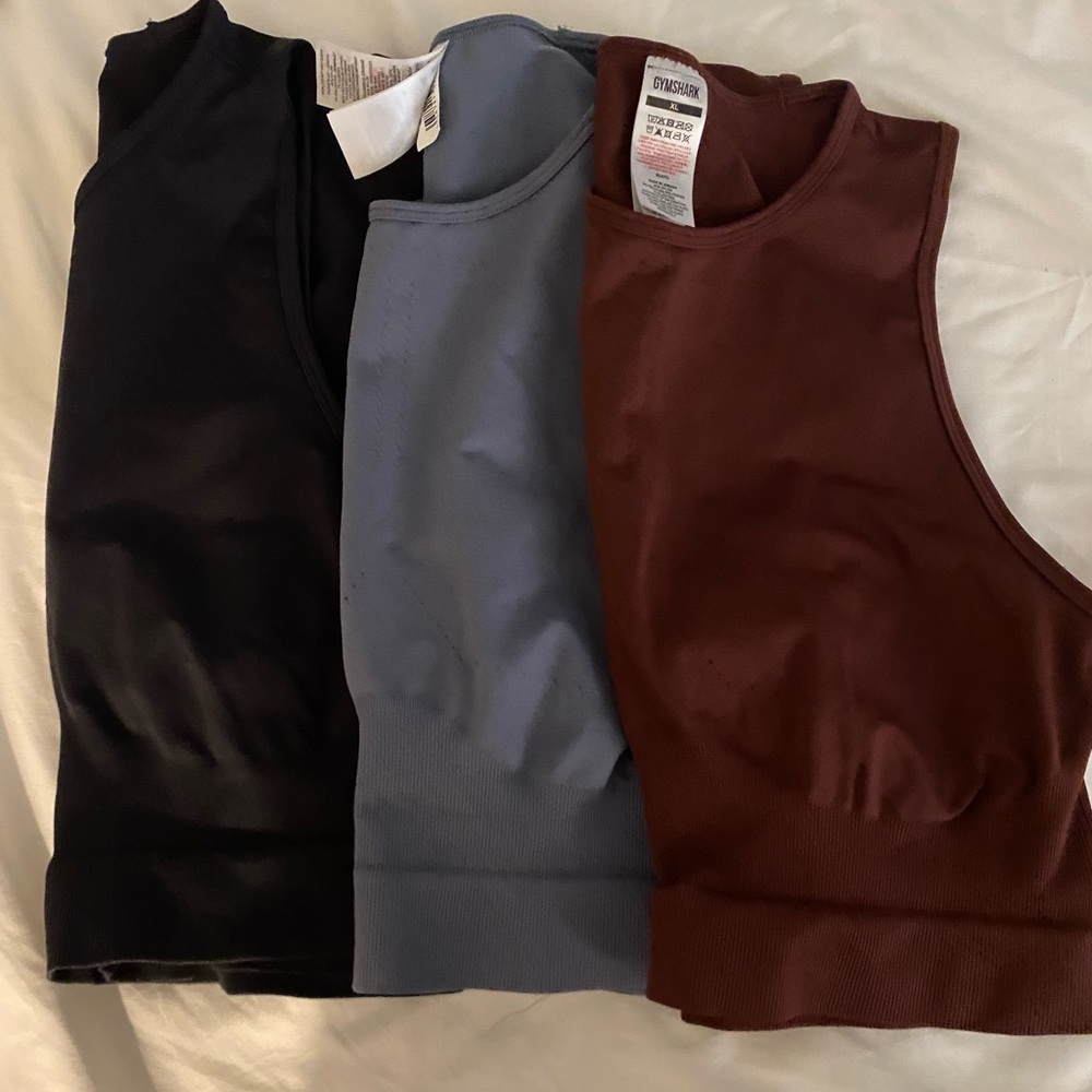 Gymshark Tank Tops $20 for all 3